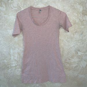 American Apparel light pink mini dress size small